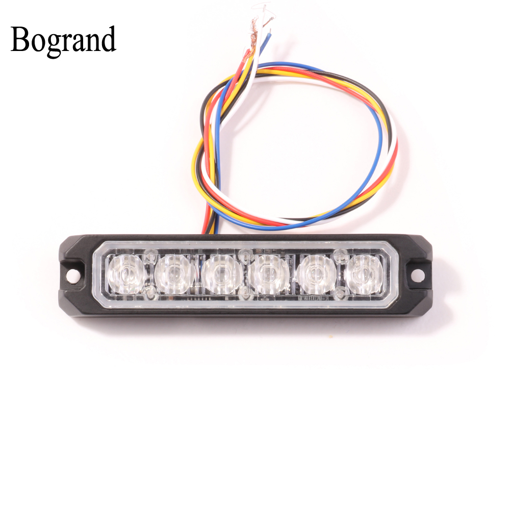 Sos Light Strobe - 車用のLED点滅ライト、同期警告灯、表面実装、緊急照明、車両照明、防水、12v