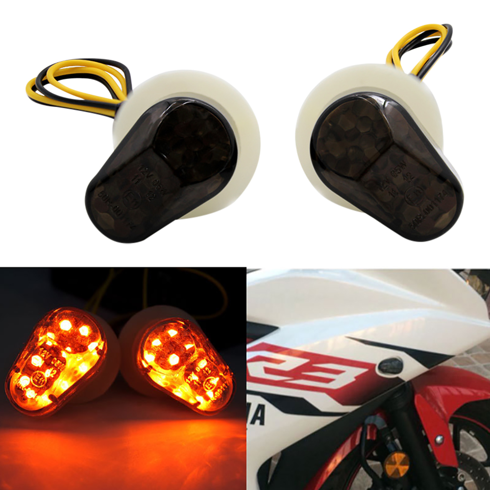 Sos Light Strobe - 2個入り バイク用ウインカー LEDインジケーター フラッシュライト フォトフラッシュ バルブ
