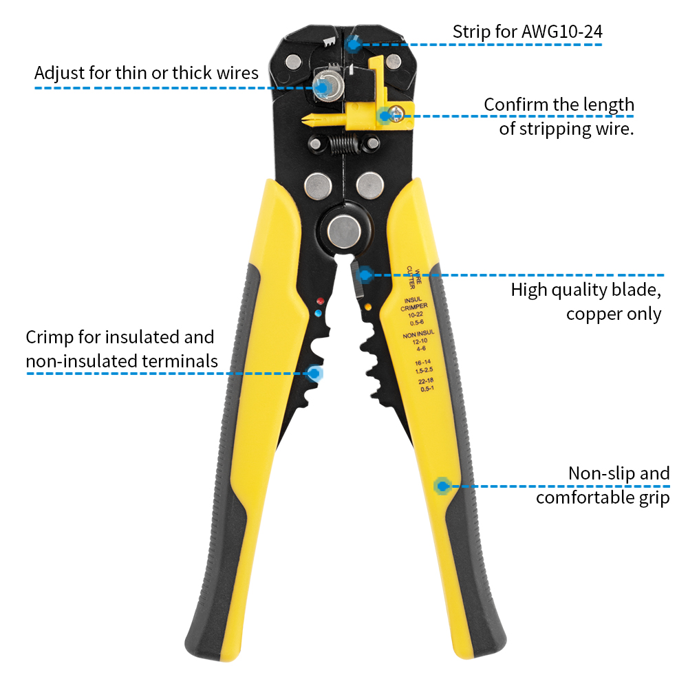 ワイヤーストリッパーツール マルチツールプライヤー 自動5i - Multi Tool Plier のレビューと価格