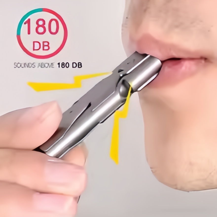 サバイバルホイッスルキーホルダー 緊急用大音量安全アラーム  - Emergency Whistle Loud のレビューと価格