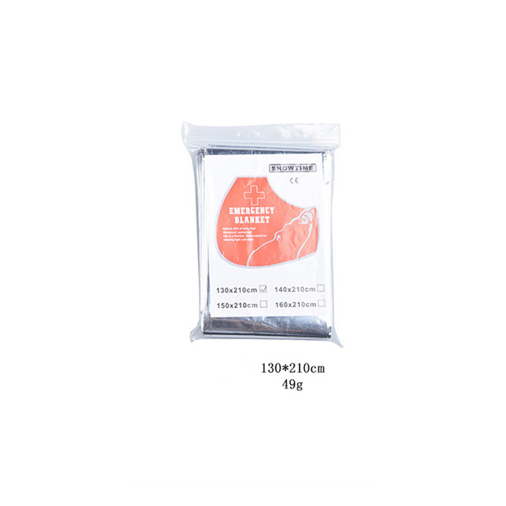便利なブランケット登山用マイラー反射ソーラースペース用品1個 - Survival Blanket Reflective のレビューと価格