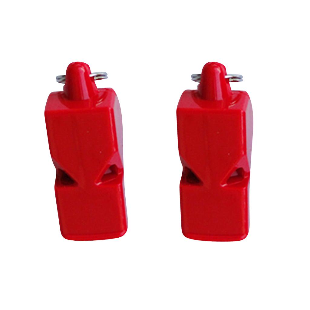 プラスチック製緊急ホイッスル 高デシベルサバイバルホイッスル - Emergency Whistle Loud のレビューと価格