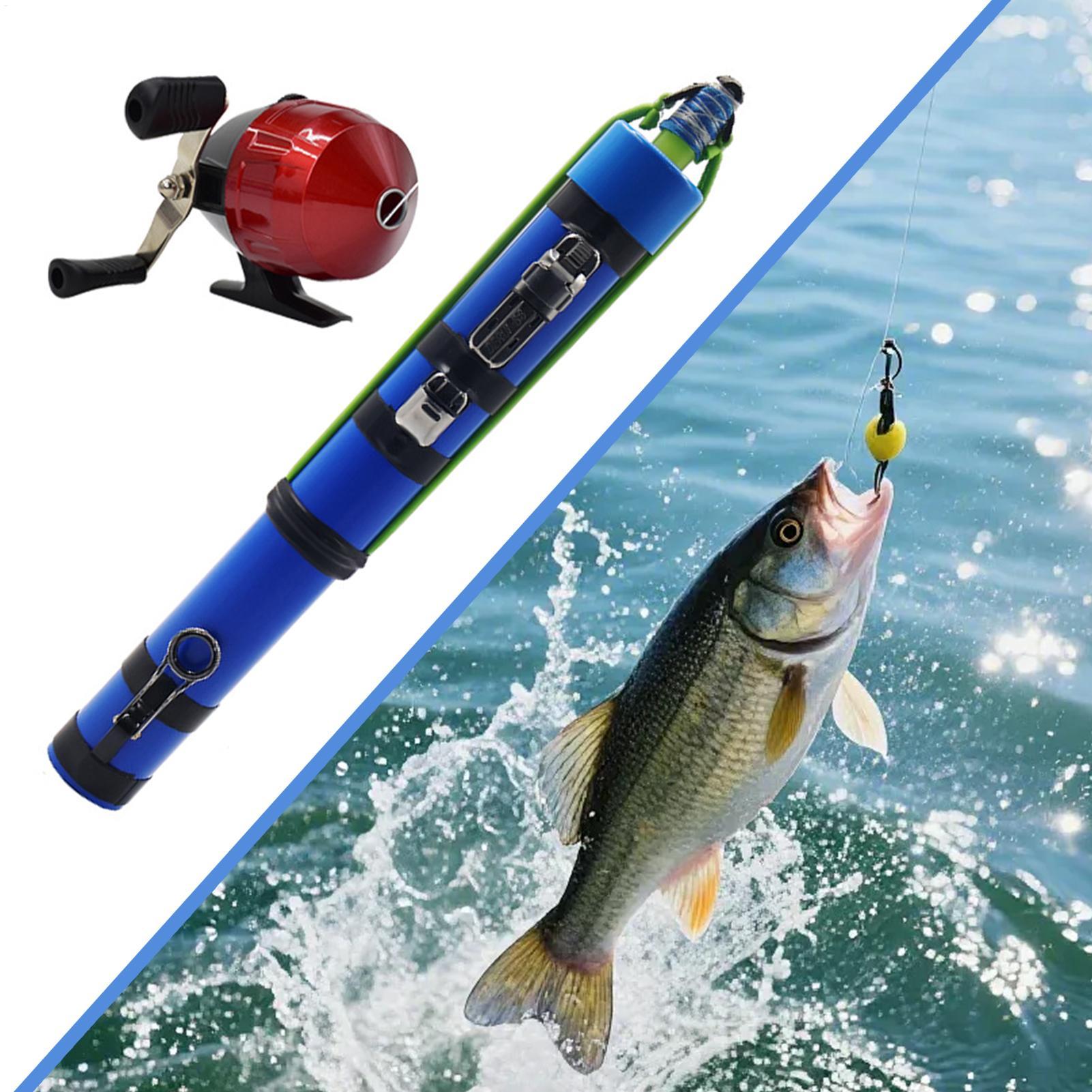 釣り竿 スリングショットデザイン コンパクトな魚用ツール リ - Fishing Kit Compact のレビューと価格
