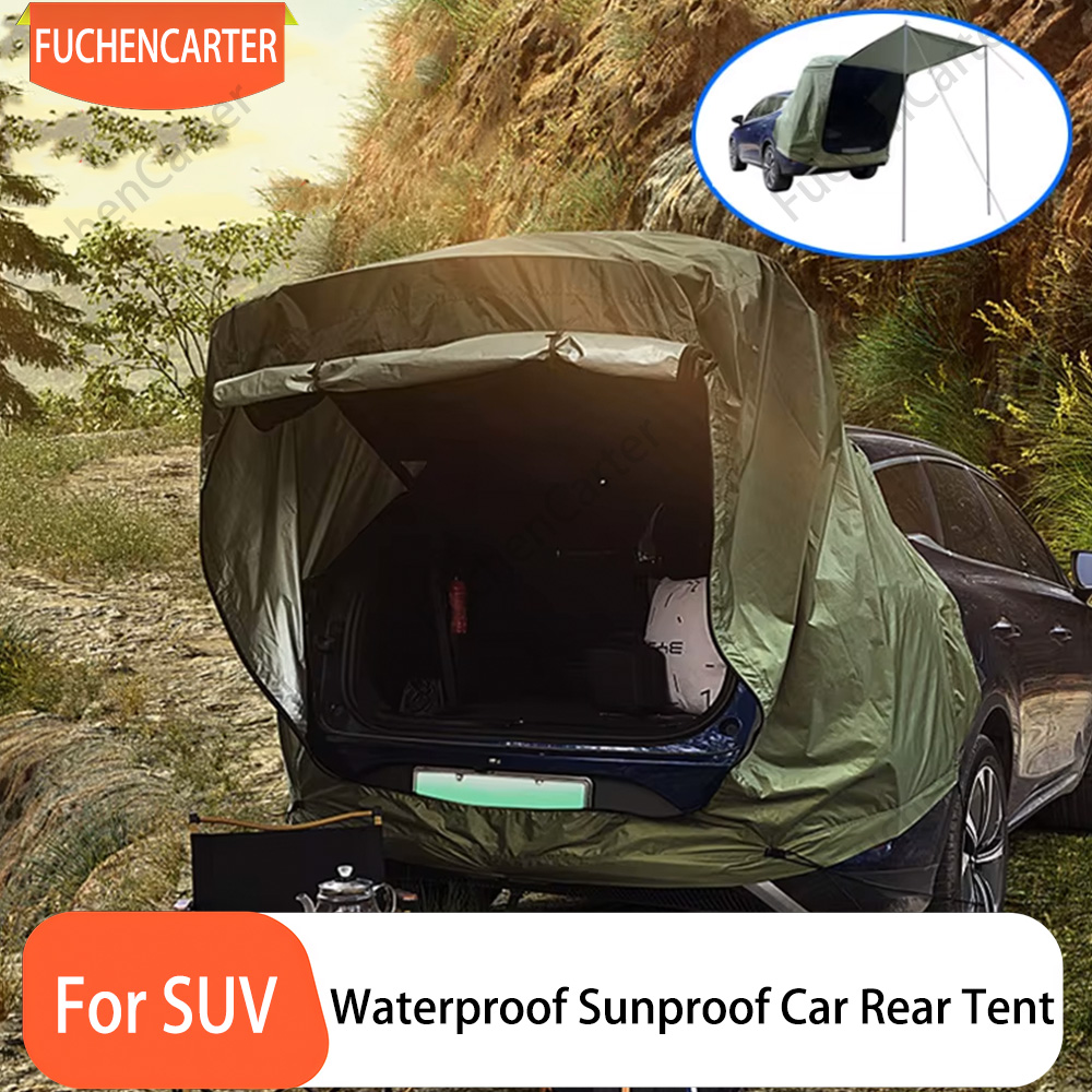屋外キャンプピクニックSUVテールゲートテント防水日除け車後 - Emergency Mylar Tent のレビューと価格