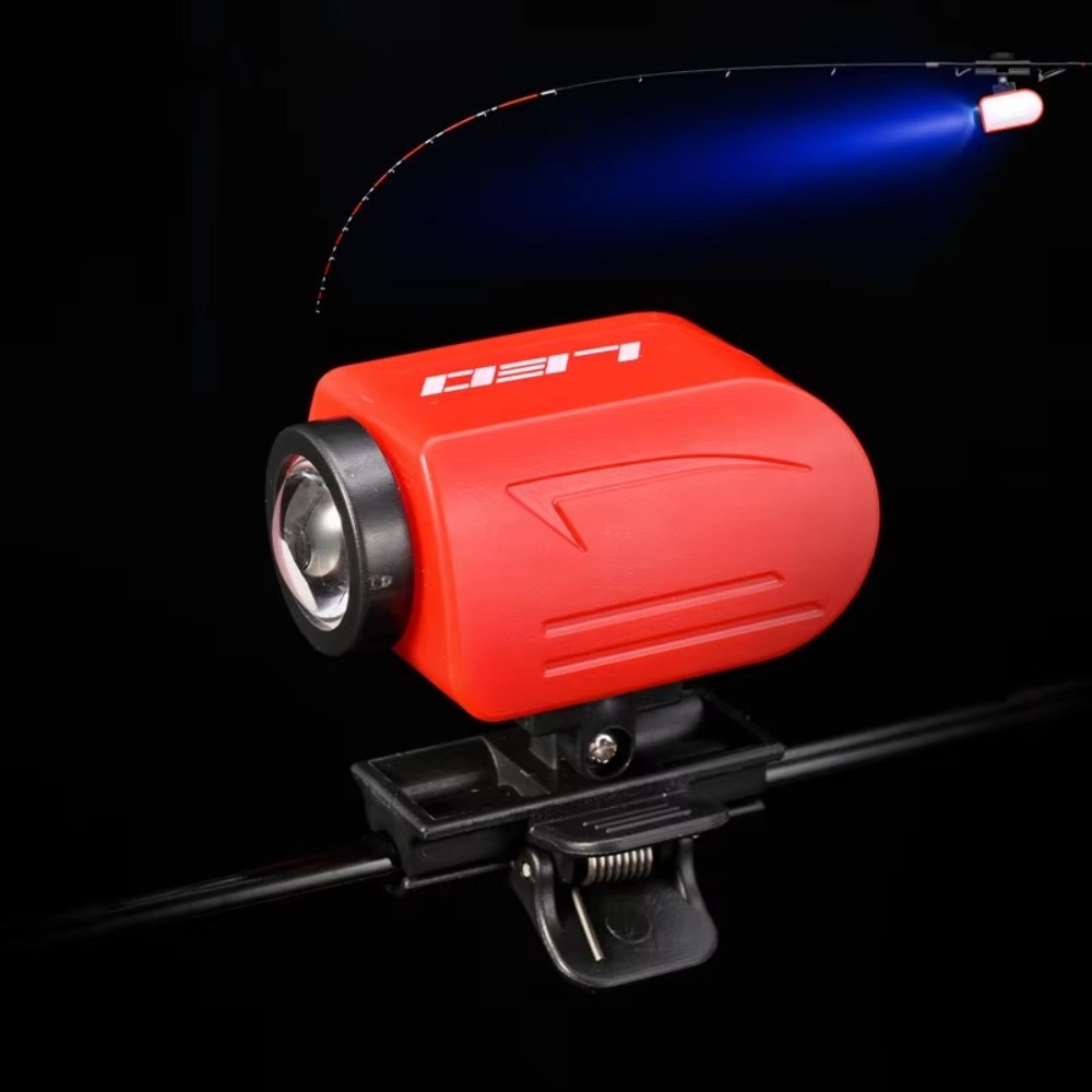 振動センサー付きUSB充電式LED釣り竿、ミニ懐中電灯、繊細 - Fishing Kit Compact のレビューと価格