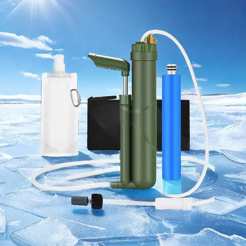 フィルター浄水器,逆浸透,屋外緊急サバイバルキット,ハイキン - Water Purification Straw のレビューと価格