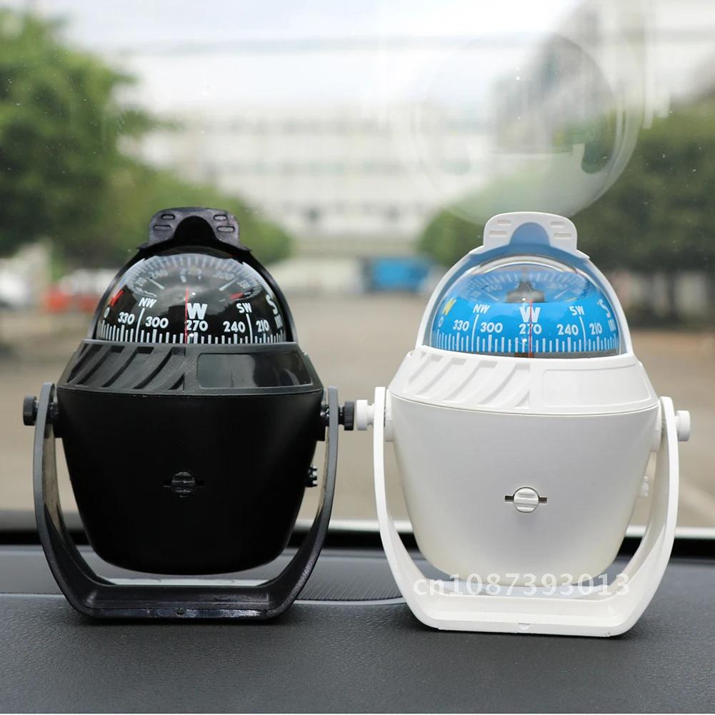 船舶用電子航海コンパス、磁気偏角補正機能付き、海上旋回式、車 - Compass Lensatic のレビューと価格