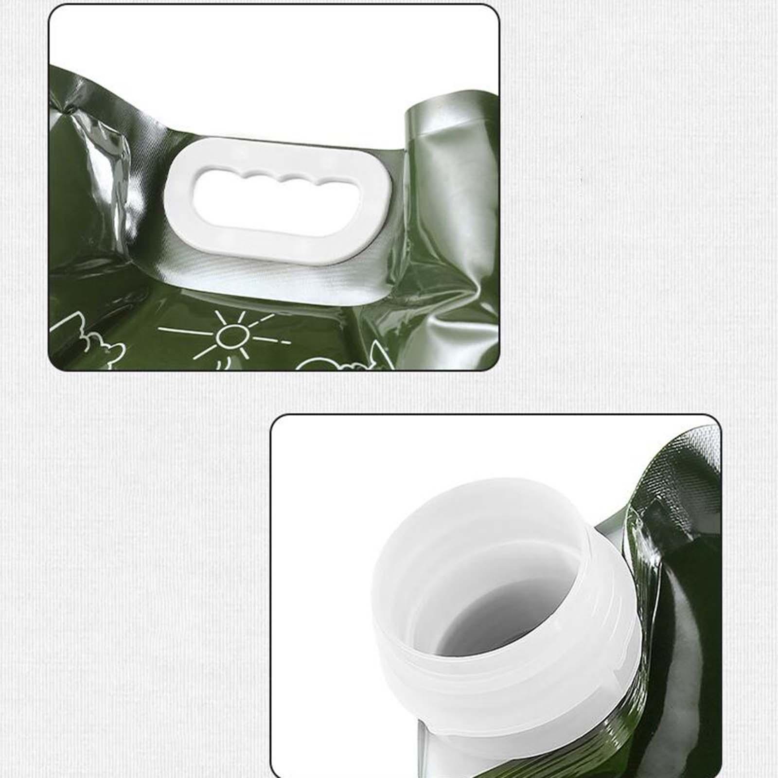 7.5L 折りたたみ式水タンクコンテナバッグ ハンドル付き  - Water Bag Collapsible のレビューと価格