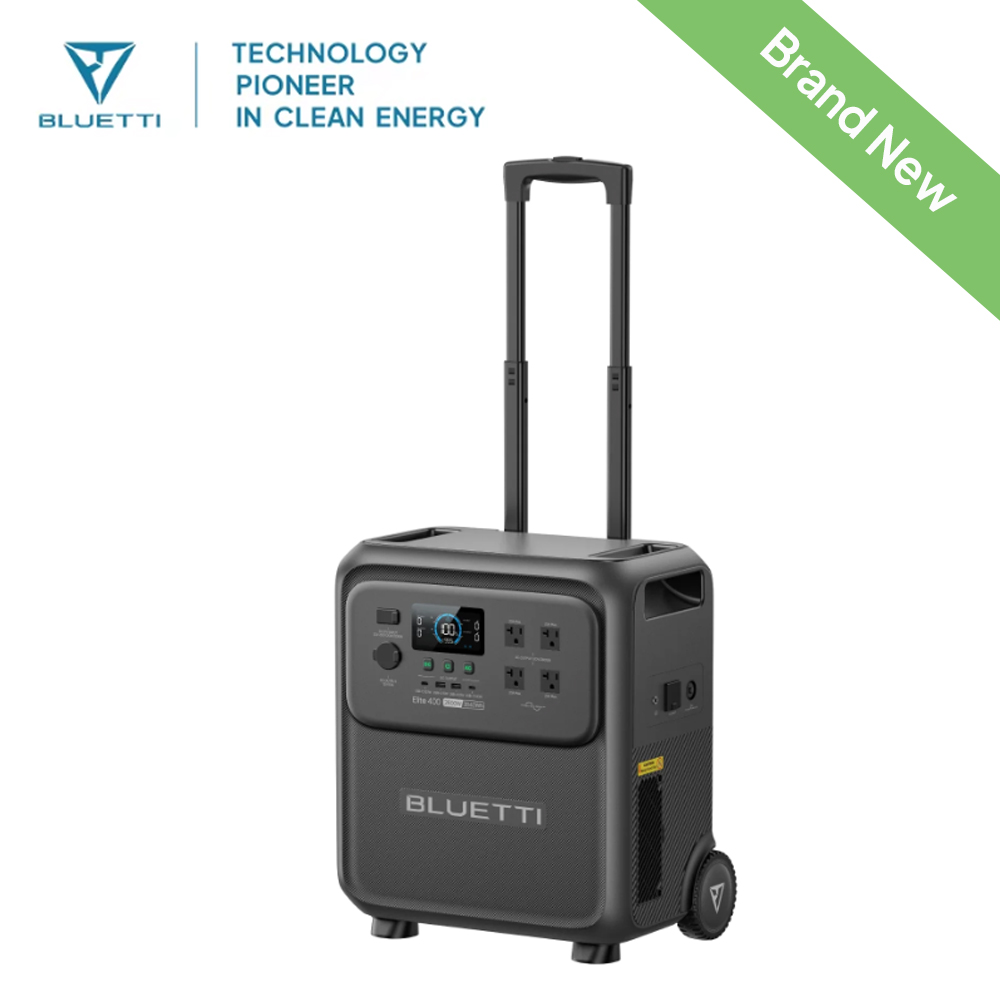BLUETTI Elite 400 2600W 3840Wh - Solar Emergency Charger のレビューと価格