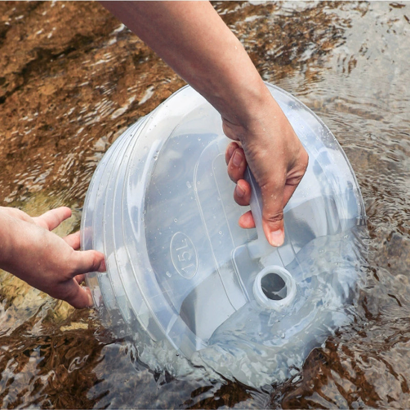 ポータブル 5/10L /15L 屋外折りたたみ式飲料水バッ - Water Bag Collapsible のレビューと価格