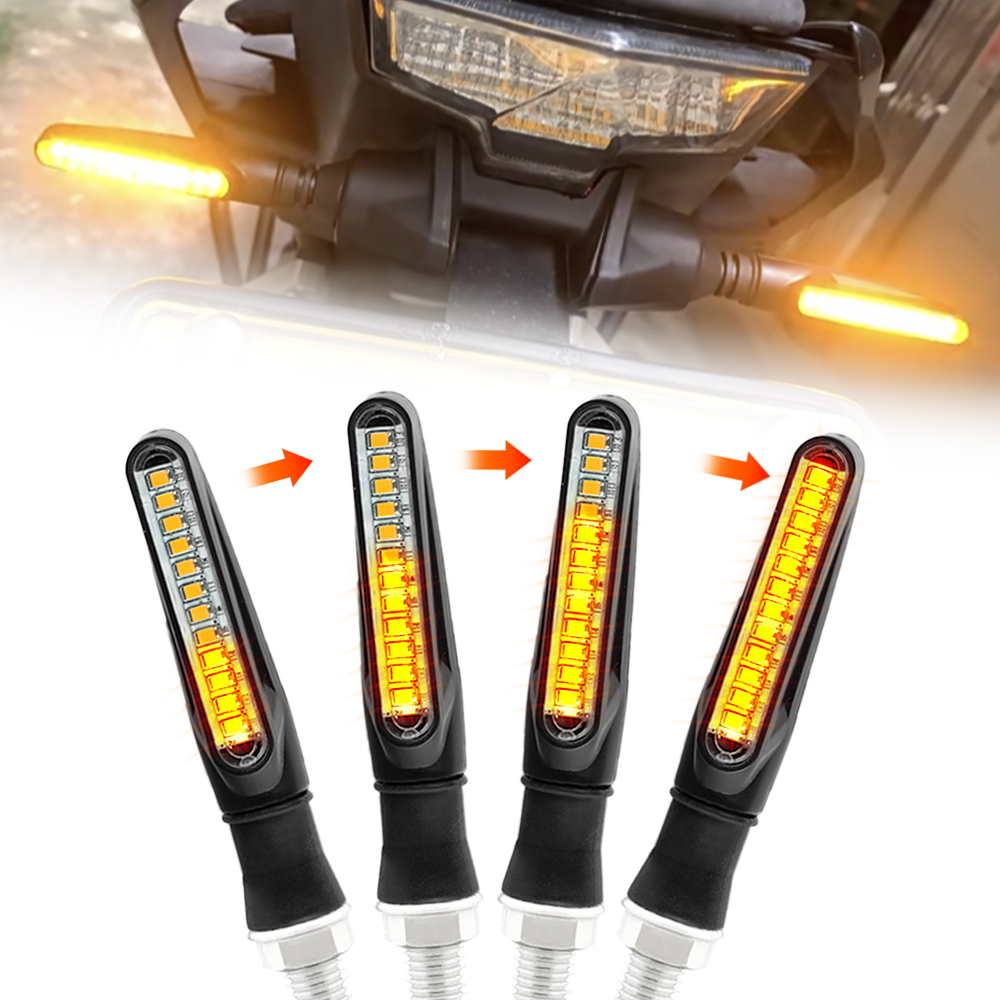 オートバイ LED ウインカー方向指示器点滅リアテールブレー - Sos Light Strobe のレビューと価格