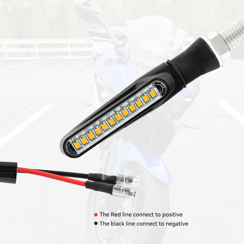 オートバイ LED ウインカー方向指示器点滅リアテールブレー - Sos Light Strobe のレビューと価格