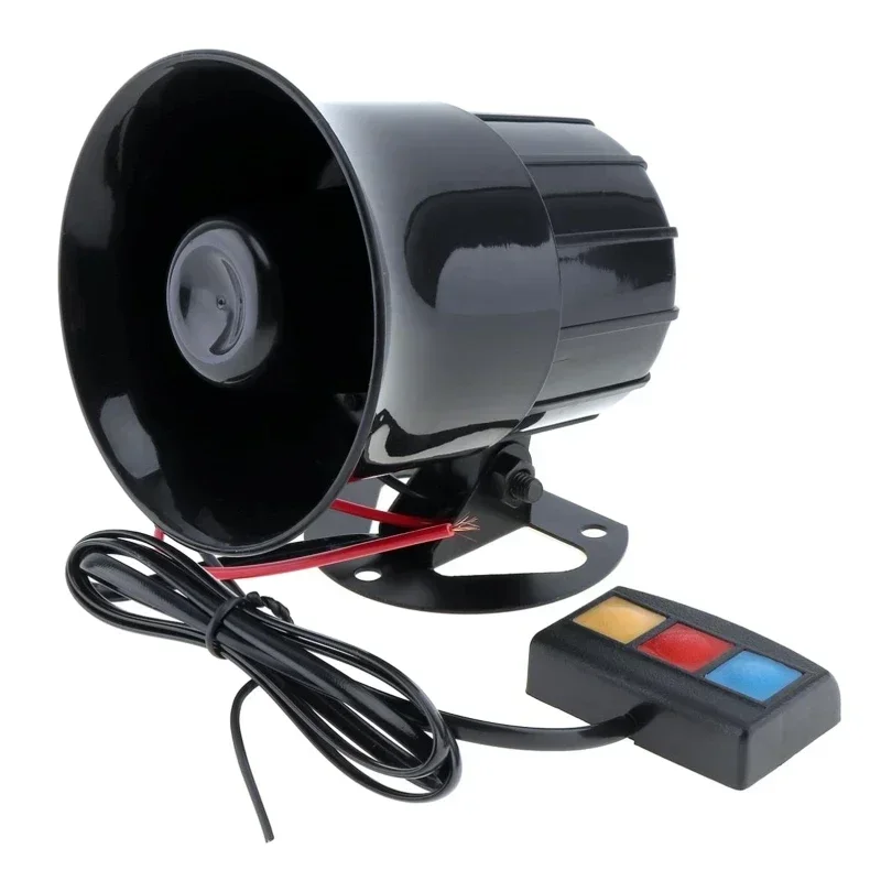 12V 3 トーンサウンド大音量車のホーンオートバイ警告アラ - Emergency Whistle Loud のレビューと価格