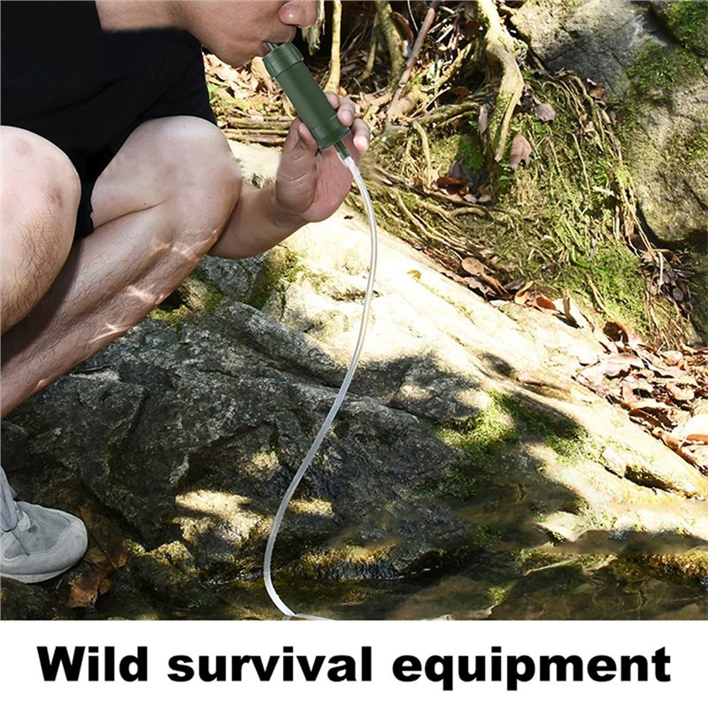 【サイバーマンデー】ストーム用、サバイバル用、緊急用品用、屋 - Water Purification Straw のレビューと価格
