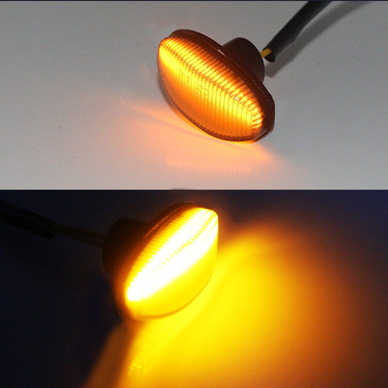 4個入り スモークレンズ フロントアンバー＆リアレッド フル - Signal Flare Kit のレビューと価格