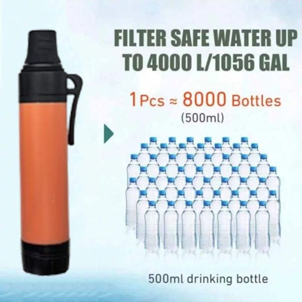 ミニミニ浄水ストロー、直接飲用可能な浄水ストロー、サバイバル - Water Purification Straw のレビューと価格